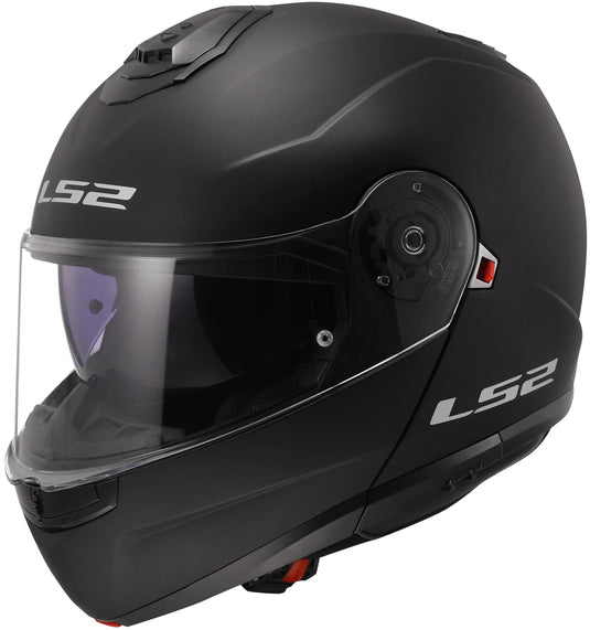 Ls2 opklaphelm ff908 strobe ii solid helmet strobe ii ff90 solid sw matt gr. s