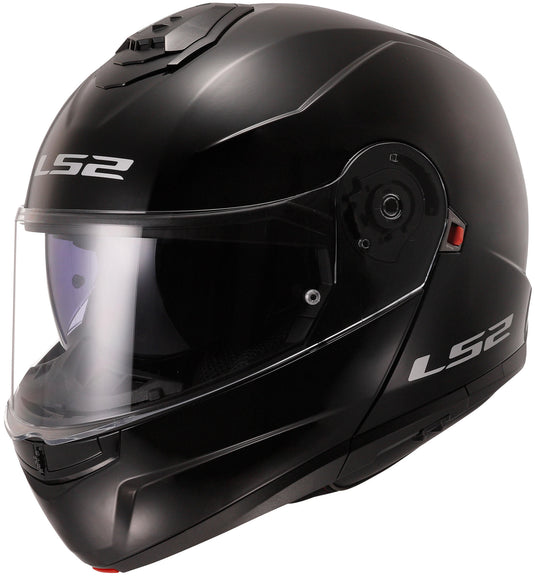 Ls2 opklaphelm ff908 strobe ii solid helmet ff908 strob.ii solid m black