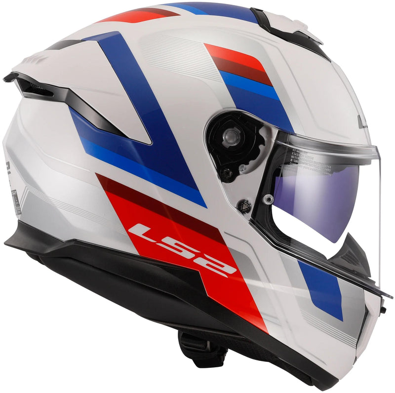 Load image into Gallery viewer, Ls2 integraalhelm ff808 stream ii vintage helmet ff808 stream i vintage ws bl rt gr. s

