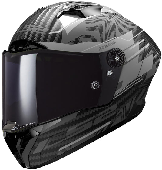 Ls2 integraalhelm ff805 thunder carbon gp aero polar helmet ff805 thunder gp ae polar m. sw gr. m