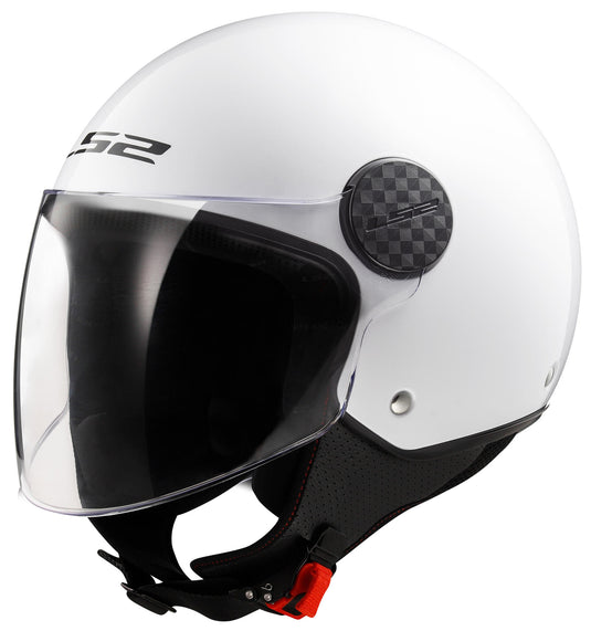 Ls2 jethelm of558 sphere ii solid helmet of558 sphere i solid gloss white gr. m