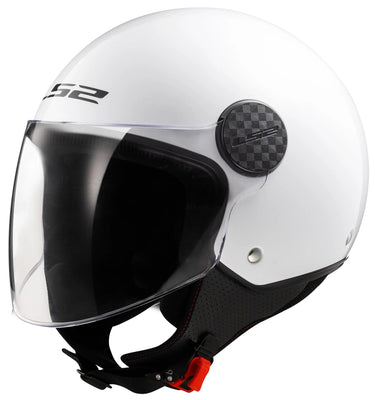 Ls2 jethelm of558 sphere ii solid helmet of558 sphere i solid gloss white gr. s