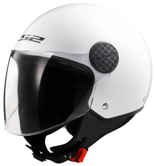 Ls2 jethelm of558 sphere ii solid helmet of558 sphere i solid gloss white gr. xxl