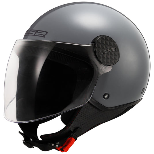 Ls2 jethelm of558 sphere lux ii solid helmet of558 sph. lux ii solid xl grey