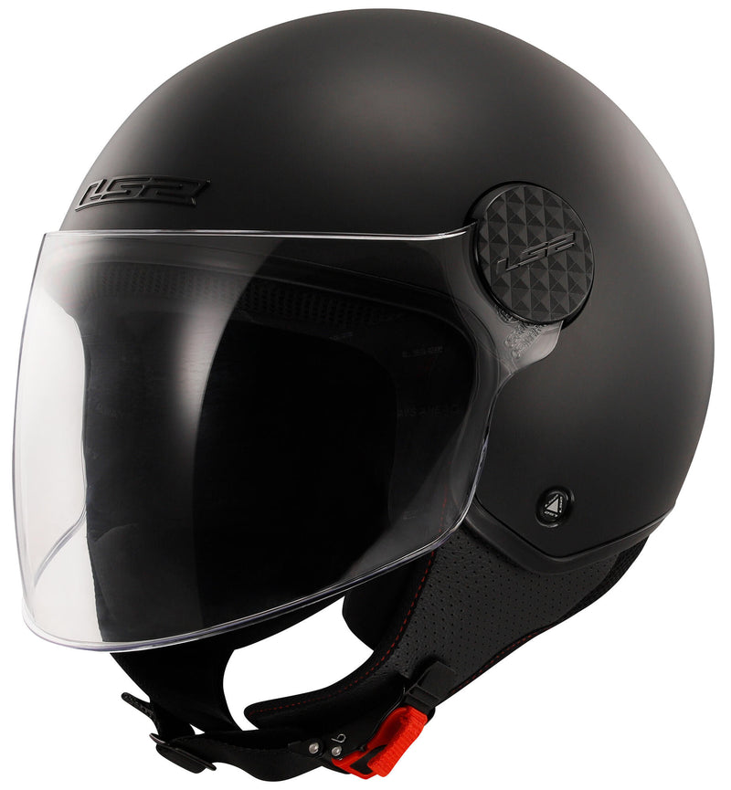 Load image into Gallery viewer, Ls2 jethelm of558 sphere lux ii solid helmet of558 sph. lux ii solid xl matt black
