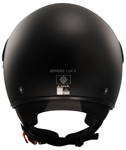 Ls2 jethelm of558 sphere lux ii solid helmet of558 sph. lux ii solid m matt black
