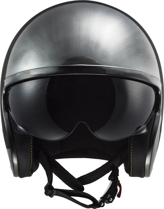 Ls2 jethelm of599 spitfire ii jeans helmet of599 spitfire ii jeans titanium gr. s