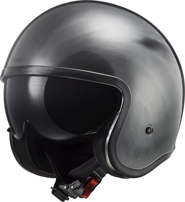 Ls2 jethelm of599 spitfire ii jeans helmet of599 spitfire ii jeans titanium size m