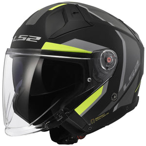 Ls2 jethelm of603 infinity ii focus helmet of603 infinity ii focus m. sw ge gr. l