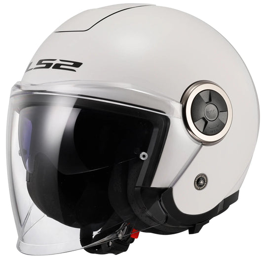 Ls2 jethelm of620 classy solid helmet of620 classy solid white gr. xs