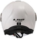 Ls2 jethelm of620 classy solid helmet of620 classy solid white gr. l