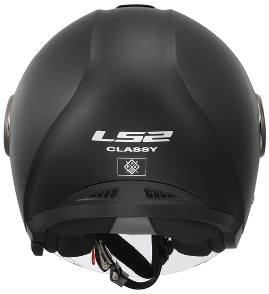 Ls2 jethelm of620 classy solid helmet of620 classy solid matt black gr. l