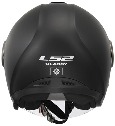Ls2 jethelm of620 classy solid helmet of620 classy solid matt black gr. l