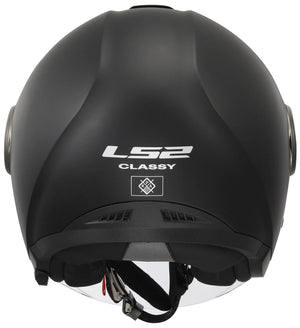 Ls2 jethelm of620 classy solid helmet of620 classy solid matt black gr. xxl