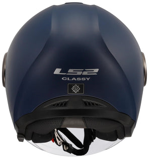 Ls2 jethelm of620 classy solid helmet of620 classy solid navy blue gr. m