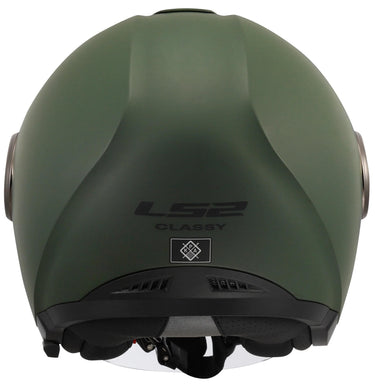 Ls2 jethelm of620 classy solid helmet of620 classy solid m. gn gr. m