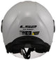 Ls2 jethelm of620 classy solid helmet of620 classy solid pearl gray gr. xs