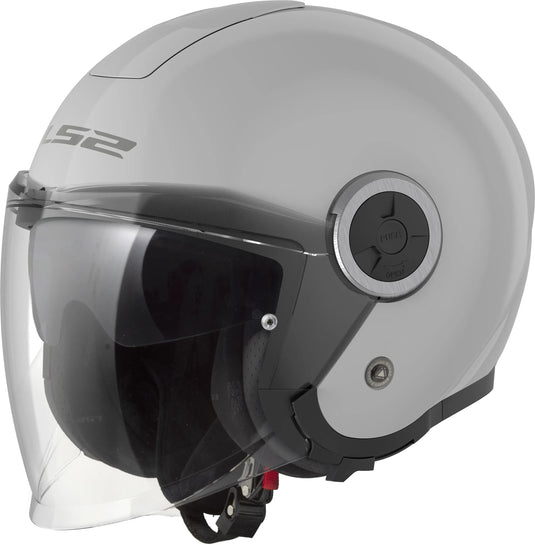 Ls2 jethelm of620 classy solid helmet of620 classy solid pearl gray gr. s