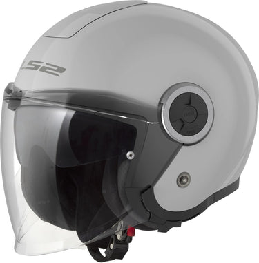 Ls2 jethelm of620 classy solid helmet of620 classy solid pearl gray gr. l