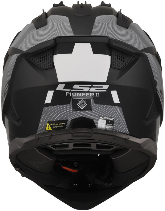 Ls2 endurohelm mx702 pioneer ii hill helmet mx702 pioneer ii hill m. bw ws gr. xxl