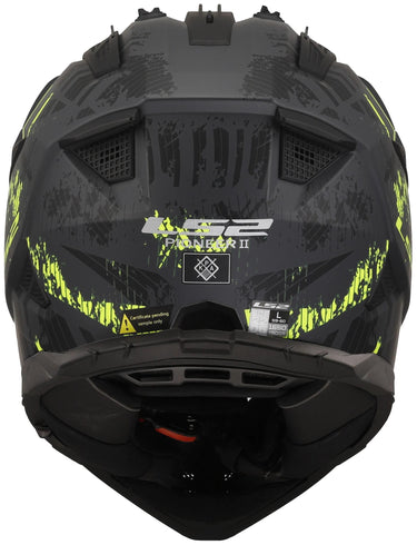 Ls2 endurohelm mx702 pioneer ii crazy helmet mx702 pioneer ii crazy m. sw ge gr. xs