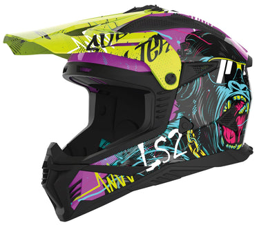Ls2 crosshelm mx708 fast ii gorilla helmet mx708 fast ii gorilla vi ge gr. xl