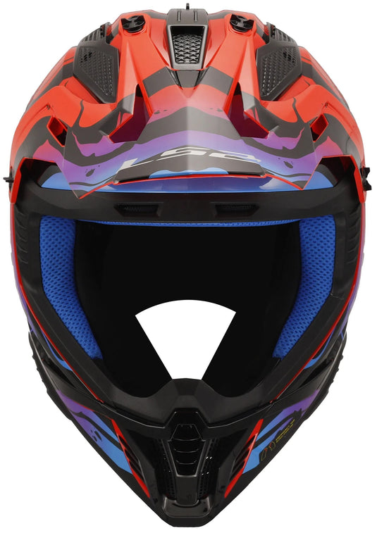 Ls2 crosshelm mx708 fast ii wash helmet mx708 fast ii wash red gr. m