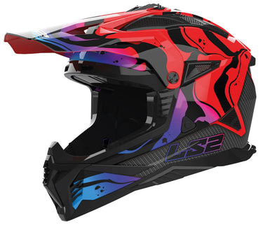 Ls2 crosshelm mx708 fast ii wash helmet mx708 fast ii wash red gr. l