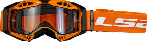 Ls2 aura enduro crossbril glasses aura enduro black orange