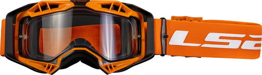 Ls2 aura enduro crossbril glasses aura enduro black orange