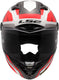 Ls2 integralhelm ff805 thunder carbon gp raute helmet ff805 thunder gp diamond white red gr.