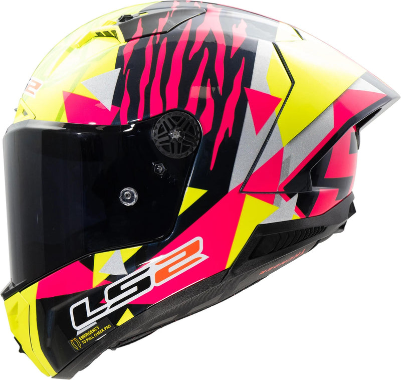 Afbeelding laden in galerijviewer, Ls2 integralhelm ff805 thunder carbon gp aero replica aldeguer helmet ff805 thunder gp aero rep. aldeguer xl

