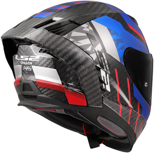 Ls2 integraalhelm ff807 dragon trax helmet ff807 dragon trax xl blue red