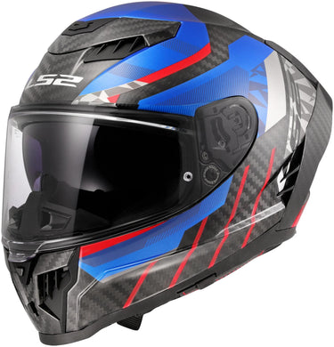 Ls2 integralhelm ff807 dragon trax helmet ff807 dragon trax blue red gr. xxl