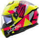 Ls2 integraalhelm ff808 stream ii tiger . helmet ff808 stream ii tiger l yel. pink