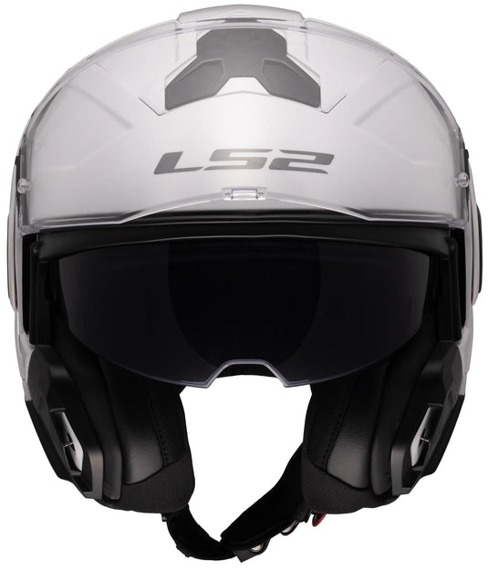 Ls2 klapphelm ff910 advant ii solid helmet ff910 advant ii solid m white
