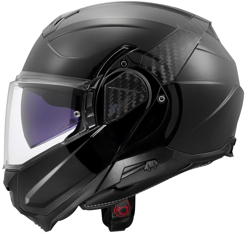 Load image into Gallery viewer, Ls2 klapphelm ff910 advant ii solid helmet ff910 advant ii solid xxl black
