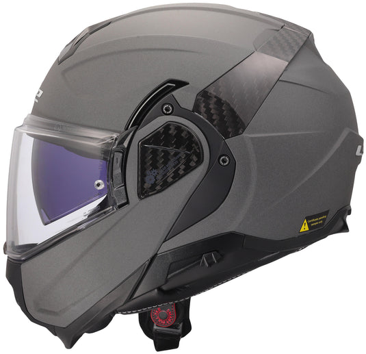 Ls2 opklaphelm ff910 advant ii solid concrete helmet ff910 advant ii sol. xl concrete