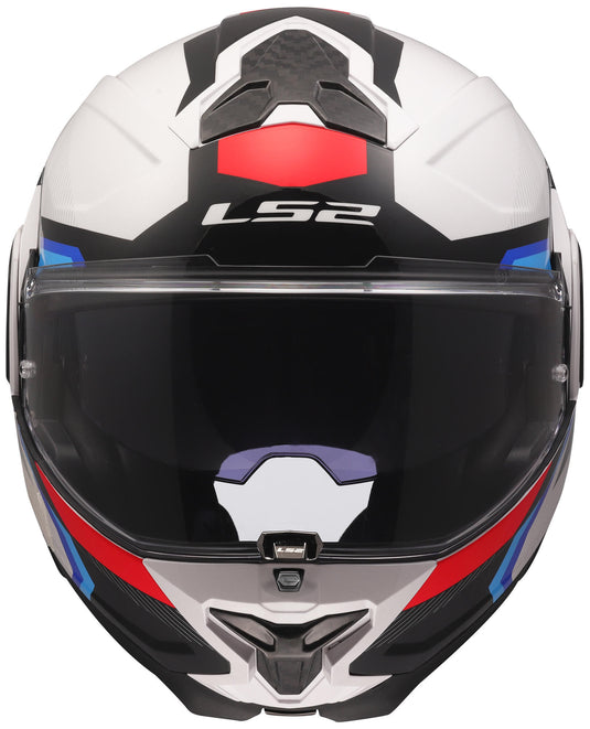 Ls2 opklaphelm ff910 advant ii triple helmet ff910 advant ii triple xxl wh blue red
