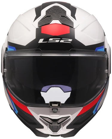Ls2 klapphelm ff910 advant ii triple helmet ff910 advant ii triple m wh blue red