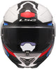 Ls2 klapphelm ff910 advant ii triple helmet ff910 advant ii triple l wh blue red