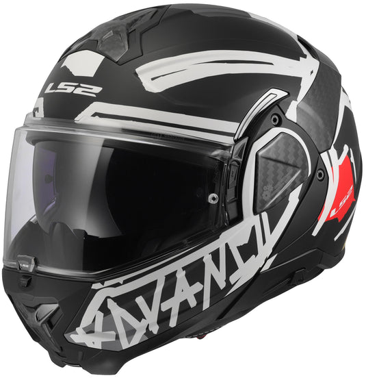 Ls2 opklaphelm ff910 advant ii tape . helmet ff910 advant ii tape m matt bl white