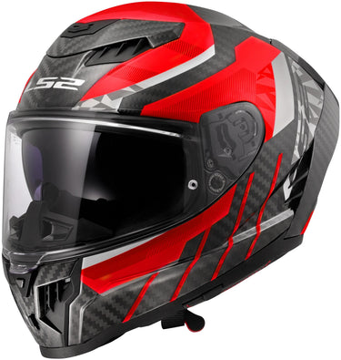 Ls2 integralhelm ff807 dragon trax helmet ff807 dragon trax red gr. l