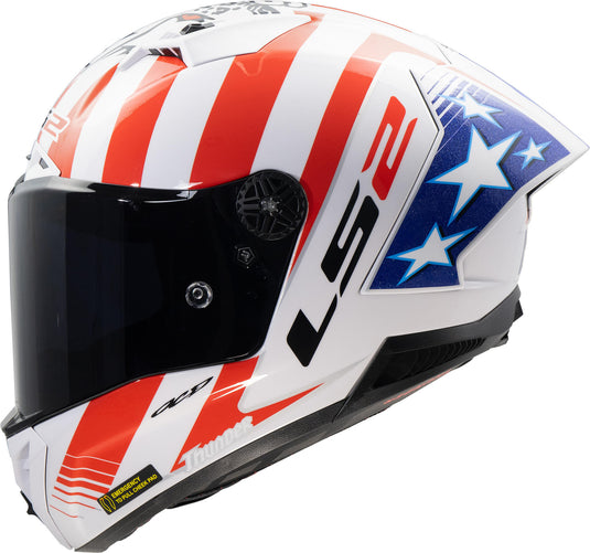 Ls2 integraalhelm ff805 thunder carbon gp aero replica baz helmet ff805 thunder gp aero replica baz xxl