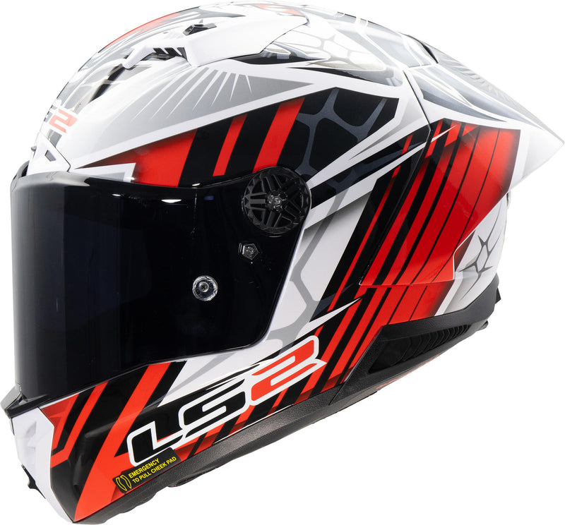 Load image into Gallery viewer, Ls2 integraalhelm ff805 thunder carbon gp aero replica perolari helmet ff805 thunder gp aero rep. perolari xl
