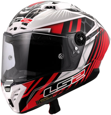 Ls2 integralhelm ff805 thunder carbon gp aero replica perolari helmet ff805 thunder gp aero rep. perolari xxl