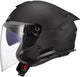 Ls2 jethelm of618 verso ii solid helmets of618 verso i solid black matt gr. l