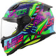 Ls2 kinder-integralhelm ff812 kid svent helmet kid ff812 sven blue green gr. s