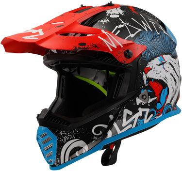 Ls2 kinder-crosshelm mx437 fast evo ii mini starmaw
