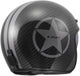Ls2 jethelm of601 bob ii carbon star helmet of601 bob ii carbon star gray gr. xl